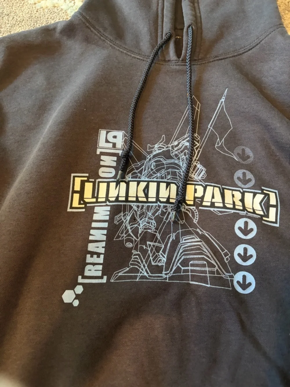 Vintage 2002 Linkin Park Reanimation Hoodie Size L